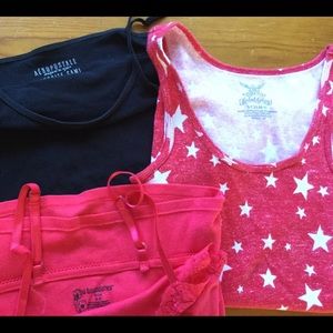 NO BOUNDARIES Faded Glory Aeropostale Tank Top Sm